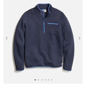 Marine Layer Corbet Quilted Heavyweight Pullover